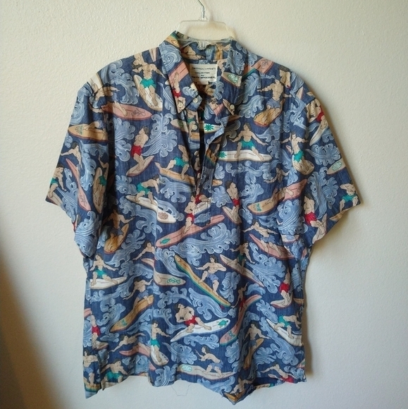 Dietrich Varez Collection by Reyn Spooner Hawaiian Shirt - Picture 1 of 10